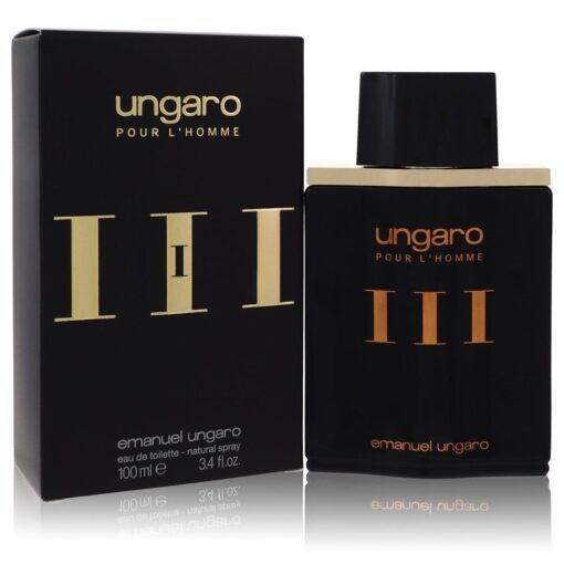 UNGARO III by Ungaro Eau De Toilette Spray (New Packaging) 100 ml