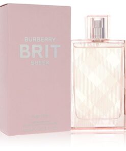 Burberry Brit Sheer by Burberry Eau De Toilette Spray 100 ml
