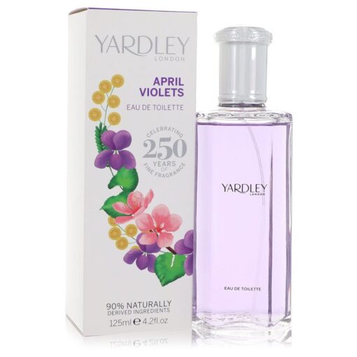 April Violets by Yardley London Eau De Toilette Spray 125 ml