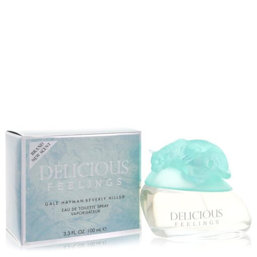 DELICIOUS FEELINGS by Gale Hayman Eau De Toilette Spray (New Packaging) 100 ml