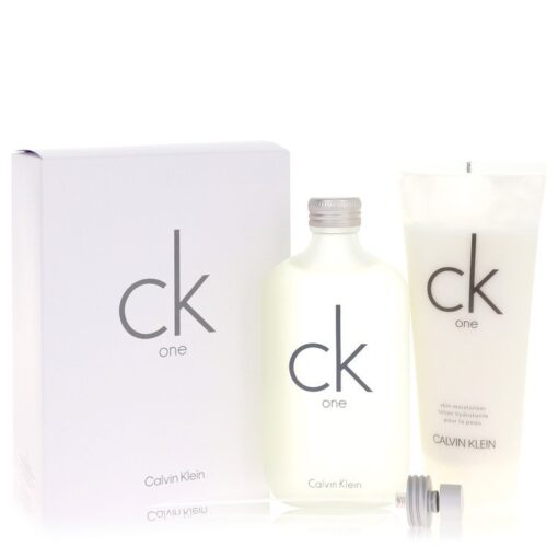 CK ONE by Calvin Klein Gift Set -- 6.7 oz Eau De Toilette Spray + 6.7 oz Body Moisturizer