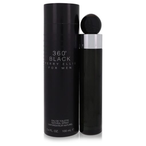 Perry Ellis 360 Black by Perry Ellis Eau De Toilette Spray 100 ml