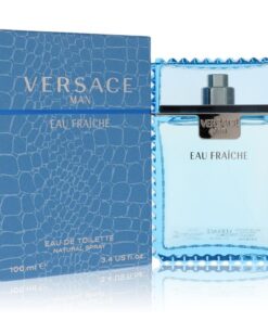 Versace Man by Versace Eau Fraiche Eau De Toilette Spray (Blue) 100 ml