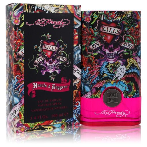 Ed Hardy Hearts & Daggers by Christian Audigier Eau De Parfum Spray 100 ml