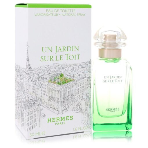 Un Jardin Sur Le Toit by Hermes Eau De Toilette Spray 50 ml