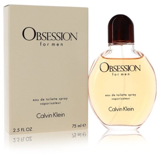 OBSESSION by Calvin Klein Eau De Toilette Spray 75 ml