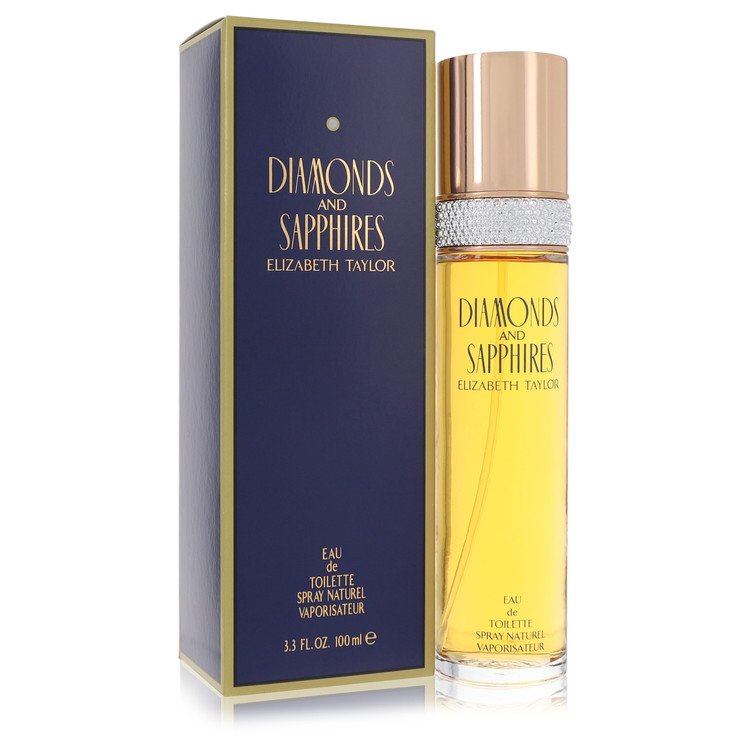DIAMONDS & SAPHIRES by Elizabeth Taylor Eau De Toilette Spray 100 ml