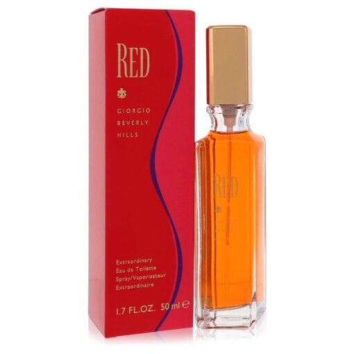 RED by Giorgio Beverly Hills Eau De Toilette Spray 50 ml