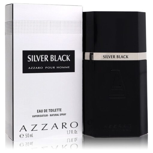 Silver Black by Azzaro Eau De Toilette Spray 50 ml