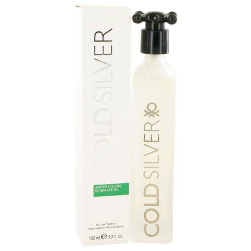 Cold Silver by Benetton Eau De Toilette Spray 100 ml