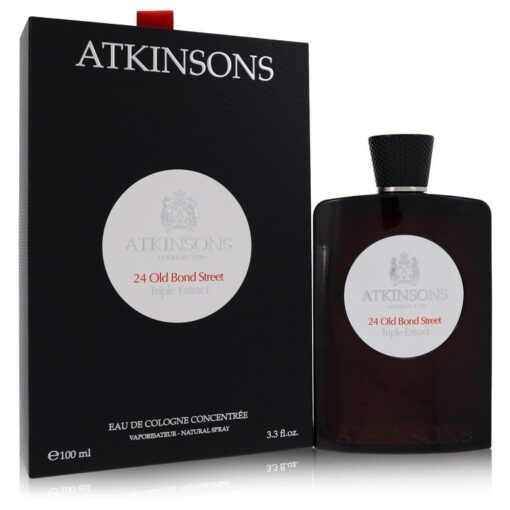 24 Old Bond Street Triple Extract by Atkinsons Eau De Cologne Concentree Spray 100 ml